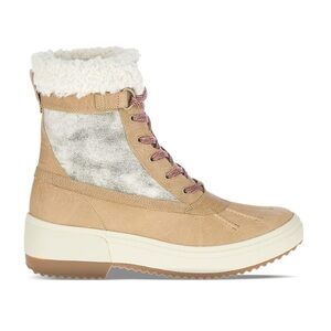 Woman's Boots Merrell Haven Mid Lace Polar Waterproof Camel size US 9 New